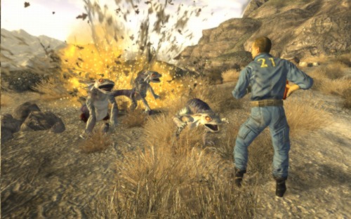 画像ギャラリー No.013のサムネイル画像 / 分離欠損表現を一部削除。「Fallout: New Vegas」,日本語版における変更点や豪華出演声優陣を発表。TGS 2010にて試遊スペースも設置
