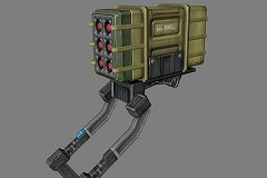 画像ギャラリー No.032のサムネイル画像 / 「ボーダーブレイク」が“エアバースト”に本日バージョンアップ。でかい，硬い，強い！　の三拍子が揃った新兵器ワフトローダーを見よ