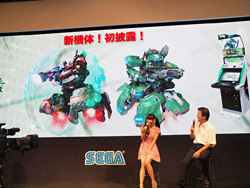 画像ギャラリー No.007のサムネイル画像 / [AMショー2011] 「ボーダーブレイク エアバースト」など多数の人気作品が出展。「ファンタジーゾーン」のメダルゲームも登場したセガブースレポート