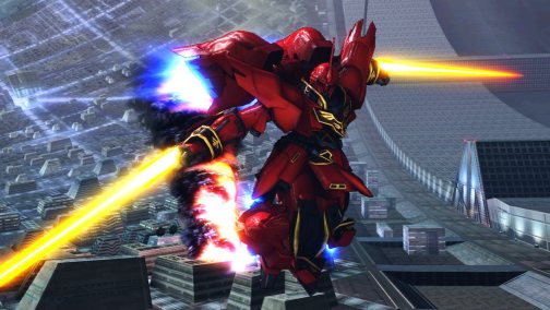画像ギャラリー No.003のサムネイル画像 / 当たらなければどうということはない！　AC「機動戦士ガンダム エクストリームバーサス」に真紅のMS“シナンジュ”参戦