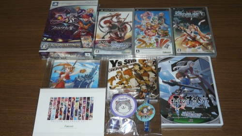 画像ギャラリー No.001のサムネイル画像 / “日本ファルコム 2011新春福袋”が限定販売。非売品も同梱
