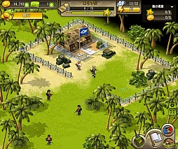 画像ギャラリー No.002のサムネイル画像 / 箱庭系戦略ゲーム「WARZONE」がYahoo! Mobageで配信に