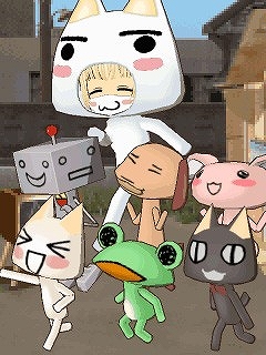 画像ギャラリー No.005のサムネイル画像 / 「Mobage」のコインガチャに「どこでもいっしょ」のアバターが本日登場