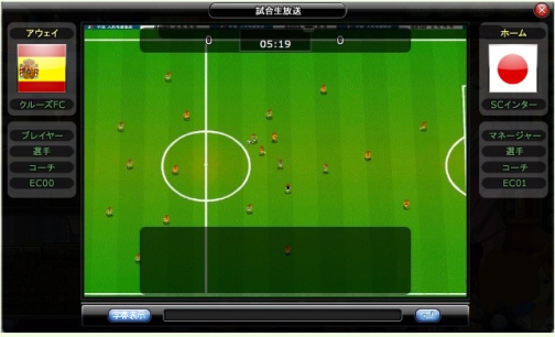 画像ギャラリー No.006のサムネイル画像 / ブラウザでプレイできちゃうサッカー経営シム「レジェンドオブサッカークラブ(仮)」,2010年初夏にサービス開始