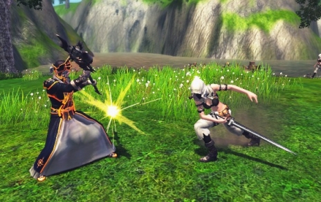 画像ギャラリー No.004のサムネイル画像 / 「RaiderZ」ダウンやのけぞりなどの各アクションと，フィールドマップの様子をプロモーションムービーで確認