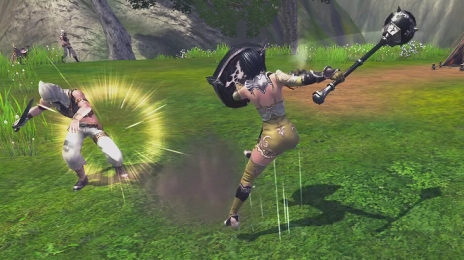 画像ギャラリー No.008のサムネイル画像 / 「RaiderZ」ダウンやのけぞりなどの各アクションと，フィールドマップの様子をプロモーションムービーで確認