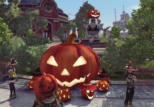 画像ギャラリー No.002のサムネイル画像 / 「RaiderZ」，ハロウィンイベントが開催。外見を変更できる美容室システムも