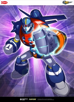 画像ギャラリー No.002のサムネイル画像 / 韓国Neowiz Gamesが開発中の「ロックマンオンライン」，第3のキャラ“DUO”＆舞台の一つ“GAIA”のイラストを公開