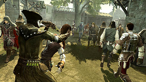 画像ギャラリー No.003のサムネイル画像 / これぞ中世ヨーロッパの必殺仕事人。「Assassin's Creed Brotherhood」のマルチプレイモードを紹介するムービー公開