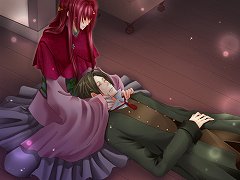 画像ギャラリー No.021のサムネイル画像 / 悲劇の物語を描く女性向けADV「花帰葬」がPSPで登場。ファンディスクの外伝ストーリーも収録
