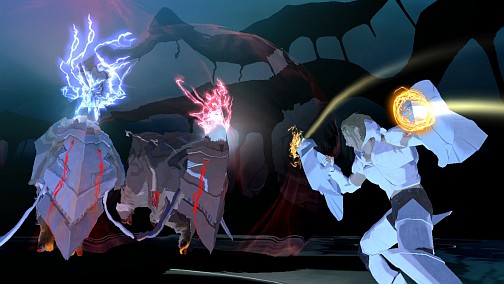 画像ギャラリー No.007のサムネイル画像 / あれは「大神」「ワンダ」「KILLZONE」へのオマージュだったの!?　サントラ制作秘話やイーノックにまつわる衝撃の事実も明らかになった「エルシャダイ」インタビュー＆プレイレポート