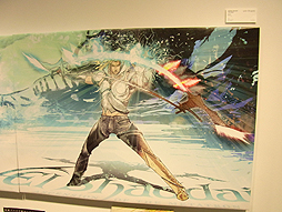 画像ギャラリー No.005のサムネイル画像 / エルシャダイの新プロジェクトも進行中か。竹安佐和記氏の個展「竹安佐和記原画展【ELの世界】」初日レポート&竹安氏ミニインタビュー