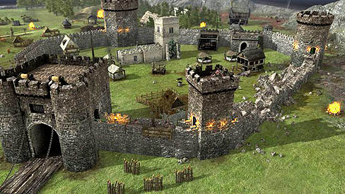 画像ギャラリー No.002のサムネイル画像 / 城建築ストラテジー「Stronghold 3」の最新スクリーンショット公開。ただし発売は2011年夏へ延期