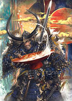 画像ギャラリー No.014のサムネイル画像 / 「戦国IXA」にゲームクリエイターの直良有祐氏が描く武将カード“服部半蔵”ら15名が登場