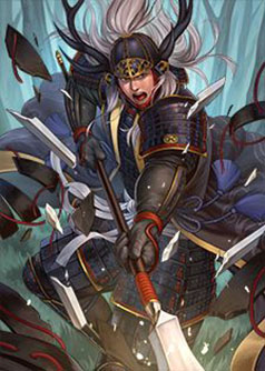 画像ギャラリー No.021のサムネイル画像 / 「戦国IXA」にゲームクリエイターの直良有祐氏が描く武将カード“服部半蔵”ら15名が登場