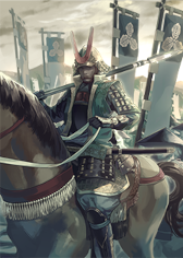 画像ギャラリー No.002のサムネイル画像 / 「戦国IXA」佐々木小次郎など9名の武将カードが新たに登場