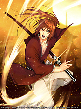 画像ギャラリー No.002のサムネイル画像 / 「戦国IXA」×TVアニメ「るろうに剣心」とのコラボイベントを開始。直良有祐氏描き下ろしの緋村剣心，志々雄真実，比古清十郎が登場