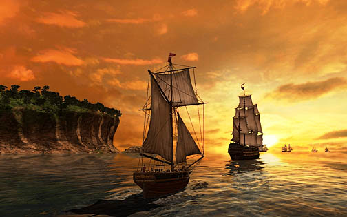画像ギャラリー No.001のサムネイル画像 / ［E3 2010］「East India Company」の続編「Commander: Conquest of the America」で，アメリカ大陸の植民地化に挑め