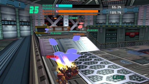 画像ギャラリー No.005のサムネイル画像 / Xbox 360「電脳戦機バーチャロン フォース」，充実のオンライン対戦モードが明らかに。「VR VIEWER」にはあんな機能も？