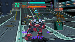 画像ギャラリー No.002のサムネイル画像 / ［TGS 2010］グラフィックアレンジ有効版「電脳戦機バーチャロンフォース」直撮りプレイムービーを掲載。って，ツインスティックEX最後の再販決定!?