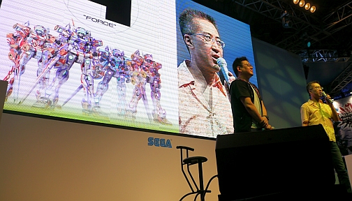 画像ギャラリー No.005のサムネイル画像 / [TGS 2010]亙さんならやりかねないと思ってました――“漢仕様”のシステムリンクも発表された，「電脳戦機バーチャロン フォース」イベントレポート