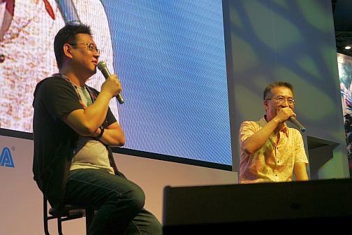 画像ギャラリー No.007のサムネイル画像 / [TGS 2010]亙さんならやりかねないと思ってました――“漢仕様”のシステムリンクも発表された，「電脳戦機バーチャロン フォース」イベントレポート