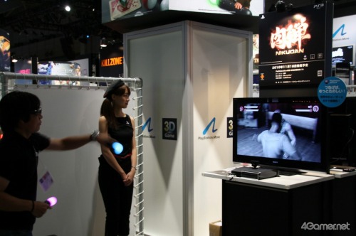 画像ギャラリー No.004のサムネイル画像 / ［TGS 2010］モーションコントローラ，「PlayStation Move」対応タイトルをSCEブースで遊んでみた