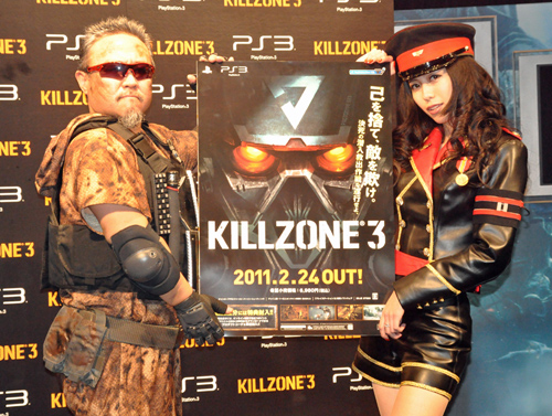 画像ギャラリー No.039のサムネイル画像 / 本日発売の「KILLZONE 3」では新卒兵士を絶賛募集中？　テレンス・リーさんと乃亜さんが熱いアピールを行った「ISA社 ヘルガーン社 合同会社説明会」をレポート