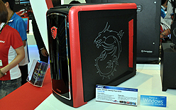 画像ギャラリー No.010のサムネイル画像 / ［COMPUTEX］未発表の「GeForce GTX 460M」から掃除機（！）まで多彩な取り揃え。MSIブースレポート