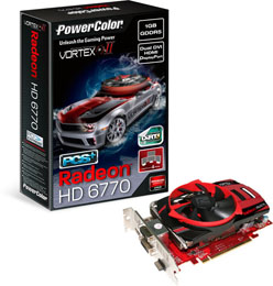 画像ギャラリー No.003のサムネイル画像 / HD 6870 2基搭載のPowerColor製カード発売。GTX 590比最大36%高速!?