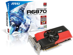 画像ギャラリー No.001のサムネイル画像 / MSI,独自クーラー「Storm」搭載でOC仕様のHD 6870搭載カードを発売