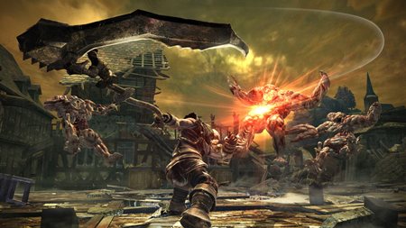 画像ギャラリー No.009のサムネイル画像 / バンダイナムコゲームスが2011年に放つ新作アクション「ナイツコントラクト」の美しいグラフィックスをスクリーンショットでチェックしよう