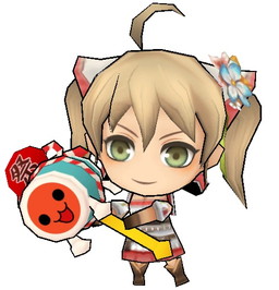 画像ギャラリー No.005のサムネイル画像 / 「太鼓の達人 プラス」&「★新曲取り放題!」が「チェンクロ」とコラボ