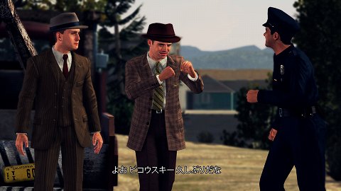画像ギャラリー No.016のサムネイル画像 / 尋問相手の表情から真偽を見抜け。刑事の勘が冴え渡るアクションアドベンチャー「L.A.ノワール」を実機で確認してきた