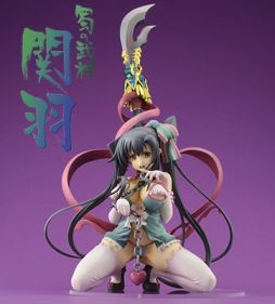 画像ギャラリー No.003のサムネイル画像 / ホビージャパン，「真・恋姫†無双」関羽のフィギュアが登場。注文受付中