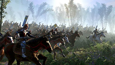 画像ギャラリー No.001のサムネイル画像 / 「Shogun 2: Total War」の最新スクリーンショットが公開。ああ，絶景なるかな富士の山