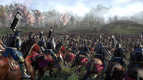 画像ギャラリー No.004のサムネイル画像 / 「Shogun 2: Total War」の最新スクリーンショットが公開。ああ，絶景なるかな富士の山