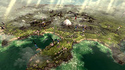 画像ギャラリー No.009のサムネイル画像 / 「Shogun 2: Total War」の最新スクリーンショットが公開。ああ，絶景なるかな富士の山