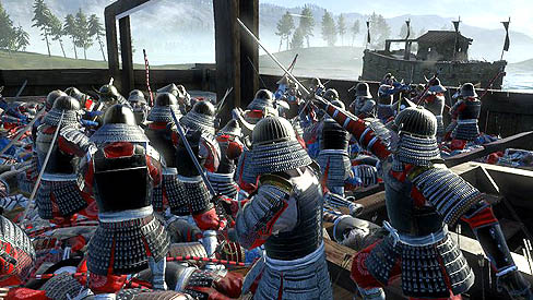 画像ギャラリー No.002のサムネイル画像 / 「Shogun 2: Total War」の海戦シーンを収めたスクリーンショット公開。海からやってくる敵の部隊を迎え撃て