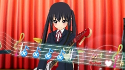 画像ギャラリー No.007のサムネイル画像 / 「けいおん！ 放課後ライブ！！」，リズムに合わせて“コンボ”を繋げよう。メンバーのテンションが上がると特別な演出が