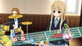 画像ギャラリー No.013のサムネイル画像 / 「けいおん！ 放課後ライブ！！」，リズムに合わせて“コンボ”を繋げよう。メンバーのテンションが上がると特別な演出が