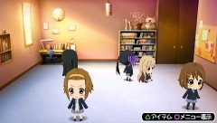 画像ギャラリー No.002のサムネイル画像 / これ以上，可愛くなってどうするの！？　「けいおん！ 放課後ライブ！！」のメニュー画面では，ちびキャラ化した軽音部メンバー達がゆる〜い日常を送る