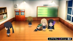 画像ギャラリー No.006のサムネイル画像 / これ以上，可愛くなってどうするの！？　「けいおん！ 放課後ライブ！！」のメニュー画面では，ちびキャラ化した軽音部メンバー達がゆる〜い日常を送る