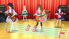画像ギャラリー No.021のサムネイル画像 / これ以上，可愛くなってどうするの！？　「けいおん！ 放課後ライブ！！」のメニュー画面では，ちびキャラ化した軽音部メンバー達がゆる〜い日常を送る