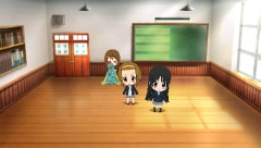 画像ギャラリー No.028のサムネイル画像 / これ以上，可愛くなってどうするの！？　「けいおん！ 放課後ライブ！！」のメニュー画面では，ちびキャラ化した軽音部メンバー達がゆる〜い日常を送る