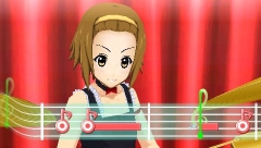 画像ギャラリー No.006のサムネイル画像 / 「けいおん！ 放課後ライブ！！」には，テレビアニメで見られなかった“ゴシック衣装 梓Ver”も収録！　バンドメンバー達の衣装を自由に着せかえよう