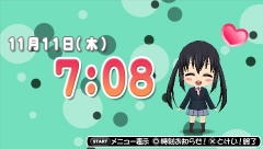 画像ギャラリー No.042のサムネイル画像 / 「けいおん！ 放課後ライブ！！」には，テレビアニメで見られなかった“ゴシック衣装 梓Ver”も収録！　バンドメンバー達の衣装を自由に着せかえよう