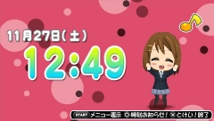 画像ギャラリー No.046のサムネイル画像 / 「けいおん！ 放課後ライブ！！」には，テレビアニメで見られなかった“ゴシック衣装 梓Ver”も収録！　バンドメンバー達の衣装を自由に着せかえよう