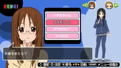 画像ギャラリー No.056のサムネイル画像 / 「けいおん！ 放課後ライブ！！」には，テレビアニメで見られなかった“ゴシック衣装 梓Ver”も収録！　バンドメンバー達の衣装を自由に着せかえよう