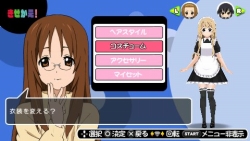 画像ギャラリー No.057のサムネイル画像 / 「けいおん！ 放課後ライブ！！」には，テレビアニメで見られなかった“ゴシック衣装 梓Ver”も収録！　バンドメンバー達の衣装を自由に着せかえよう